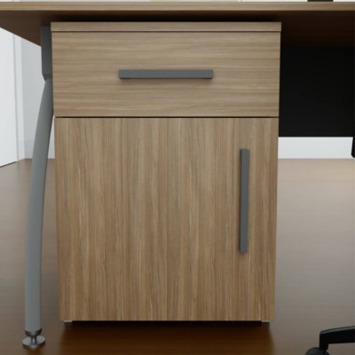 Caisson avec une porte et un tiroir