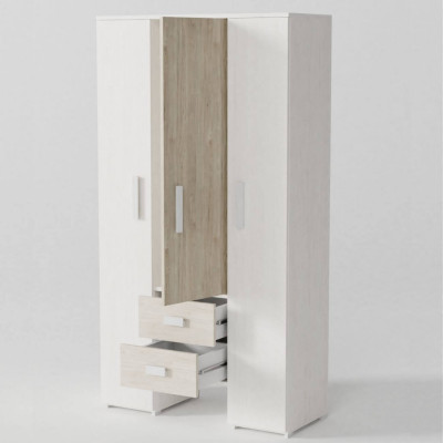 Armoire 3 portes opale